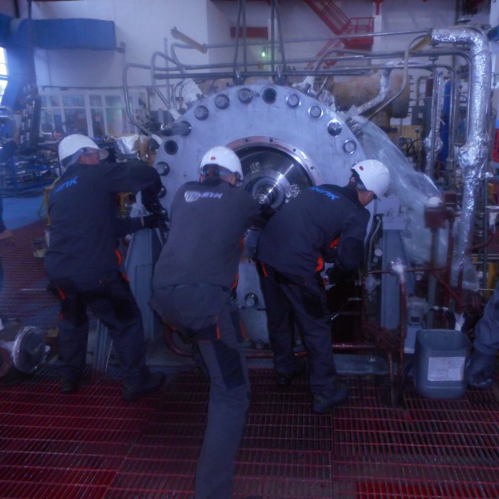 В августе 2019 года специалистами ООО «ПНПК» были выполнены работы по модернизации компрессора конвертированного газа BCL 607 NUOVO PINGNONE на предприятии химической отрасли Пермского края.